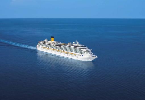 El Costa Serena Navegando por el Mediterráneo